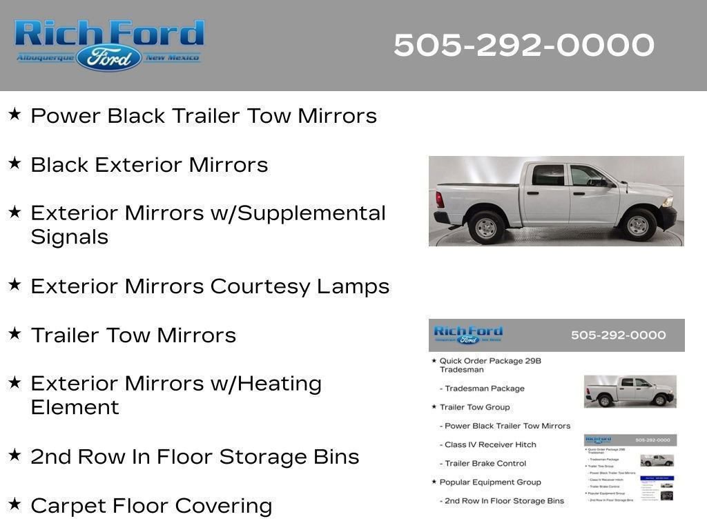 Used 2023 RAM 1500 Tradesman w/ Popular Equipment Group RWD image 74