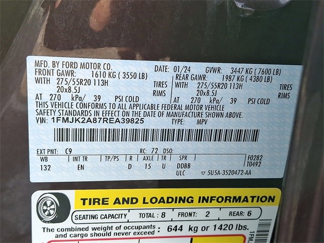 Certified 2024 Ford Expedition Max Limited image 28