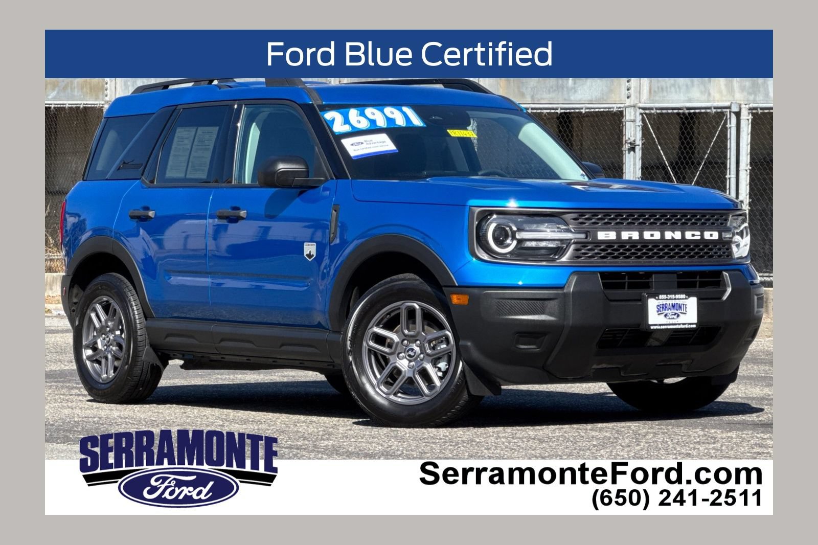 Certified 2025 Ford Bronco Sport Big Bend AWD/4WD image 1