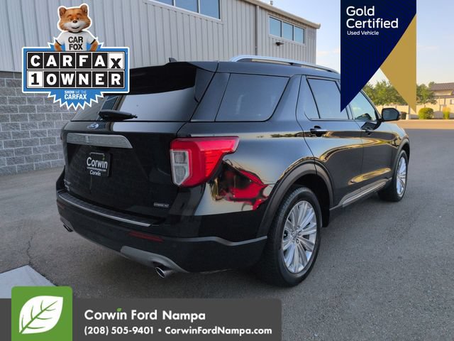 Certified 2021 Ford Explorer Limited w/ Hybrid Equipment Group 310A AWD/4WD image 3