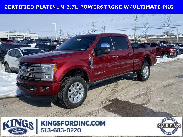 Certified 2018 Ford F250 Platinum w/ Platinum Ultimate Package image 1
