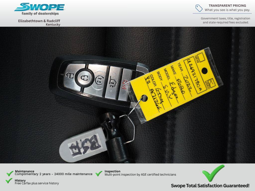 Certified 2022 Ford Edge SEL w/ Convenience Package AWD/4WD image 35