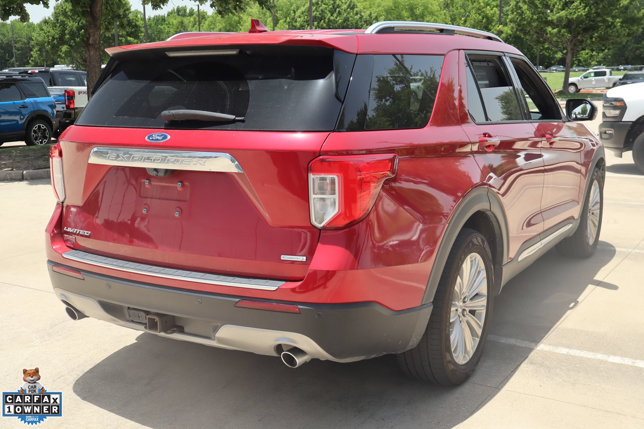 Certified 2020 Ford Explorer Limited w/ Class III Trailer Tow Package RWD image 3