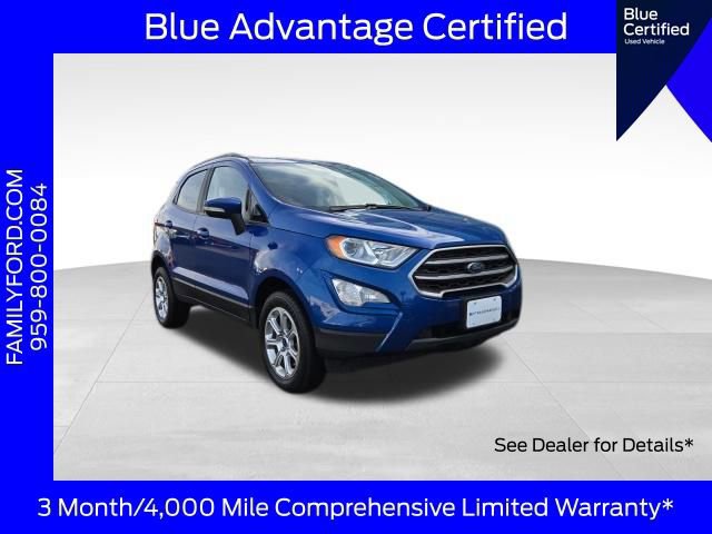 Certified 2019 Ford EcoSport SE