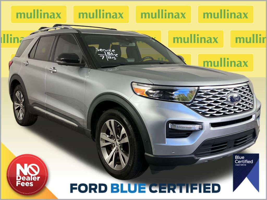 Certified 2020 Ford Explorer Platinum w/ Premium Technology Package
