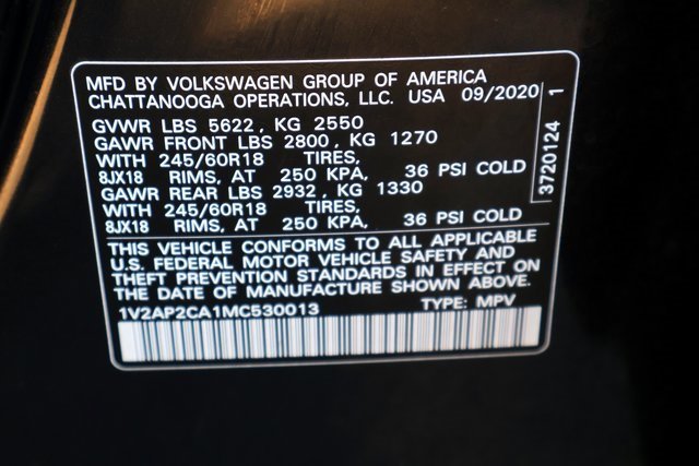 Used 2021 Volkswagen Atlas S image 35