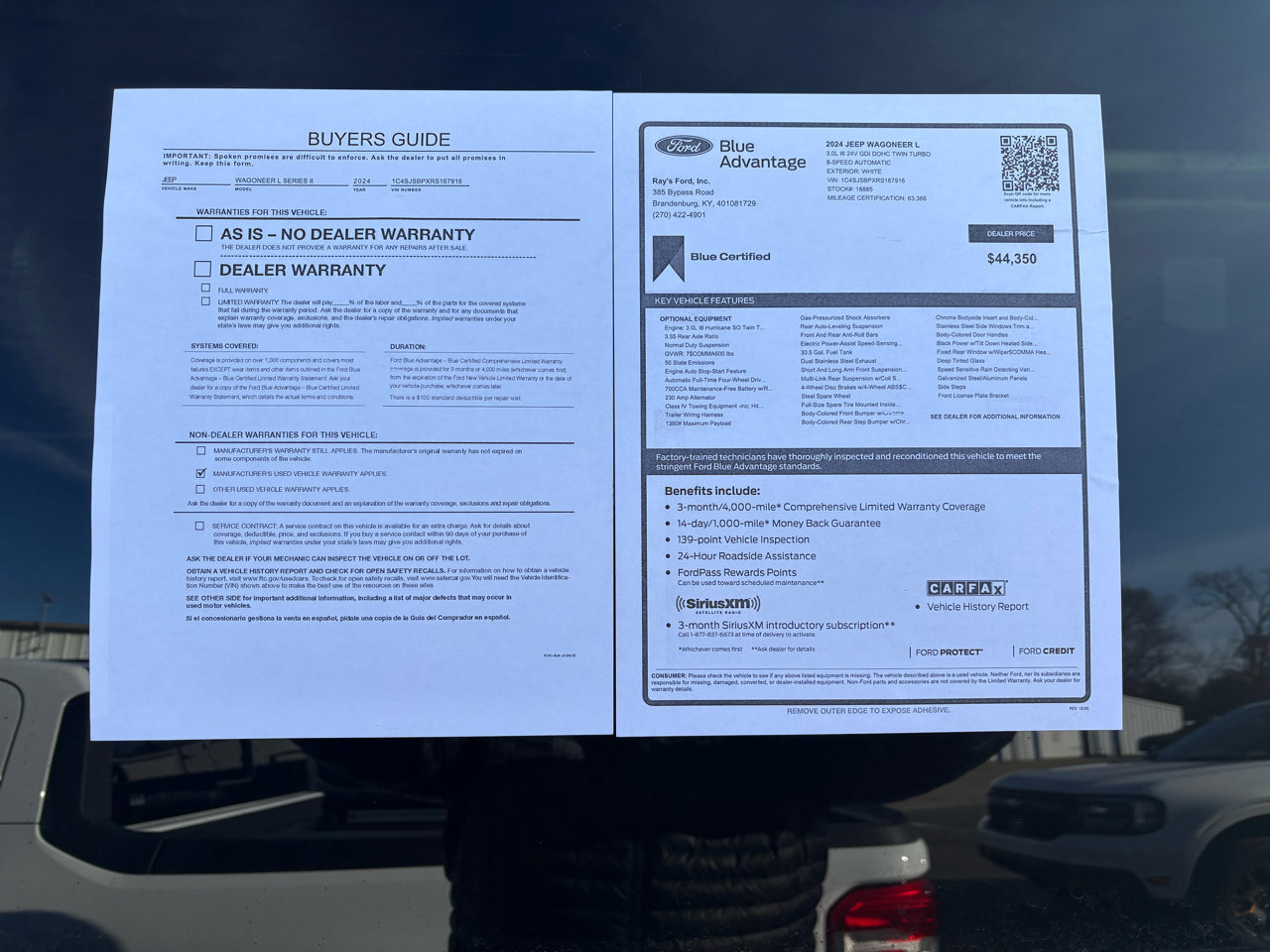 Used 2024 Jeep Wagoneer L Series II w/ Flexible Seating Group image 9