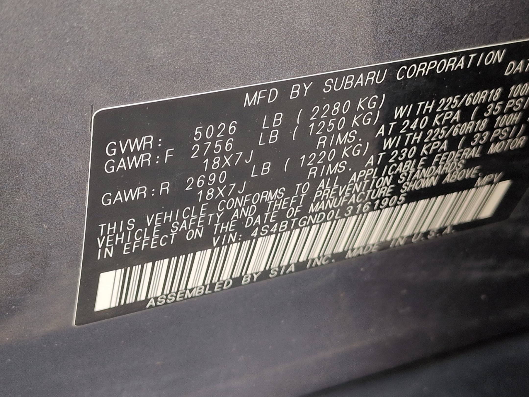 Used 2020 Subaru Outback Limited XT w/ Popular Package #2 image 39