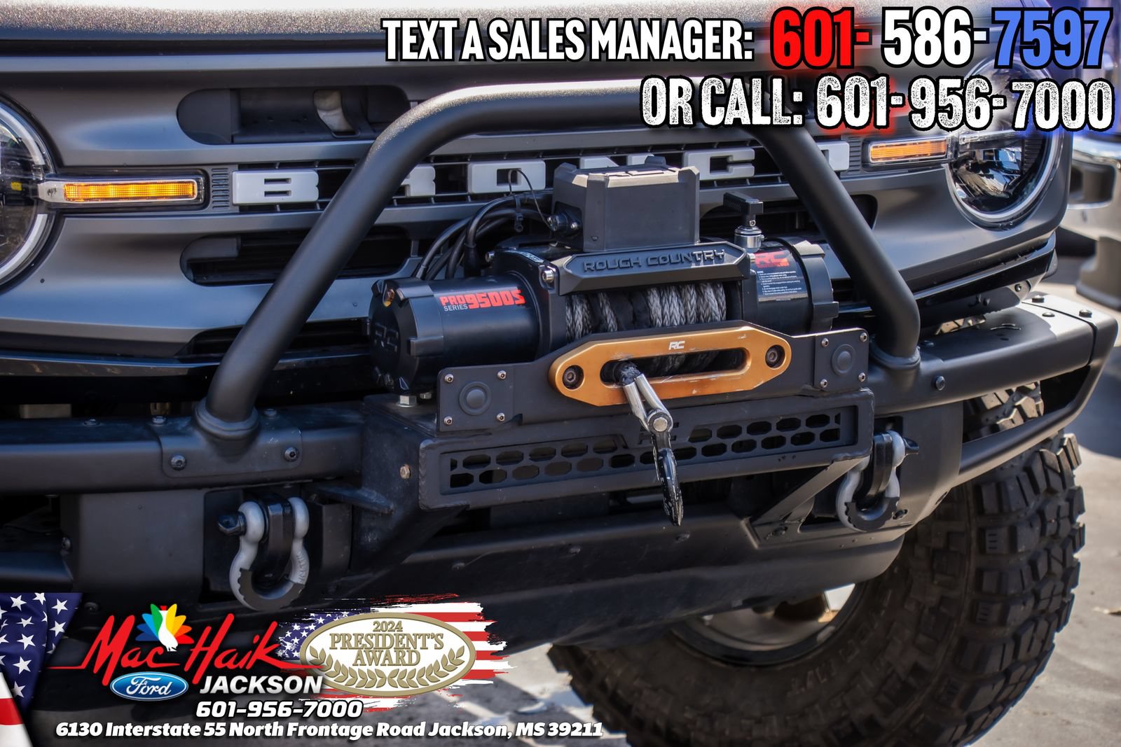 Certified 2022 Ford Bronco Big Bend w/ Sasquatch Package AWD/4WD image 5