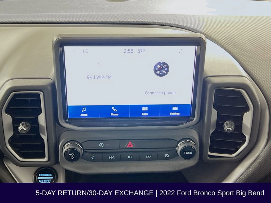 Certified 2022 Ford Bronco Sport Big Bend w/ Convenience Package image 17