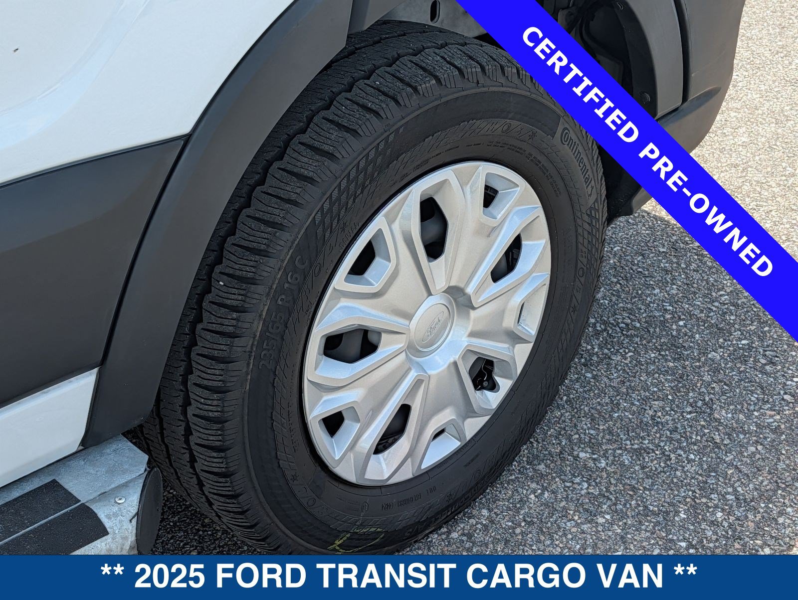 Certified 2025 Ford Transit 250 Low Roof w/ Exterior Upgrade Package RWD image 13