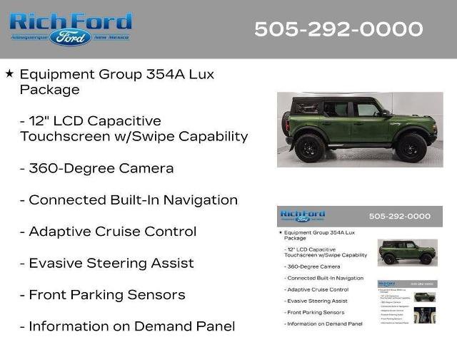 Certified 2023 Ford Bronco Wildtrak AWD/4WD image 19