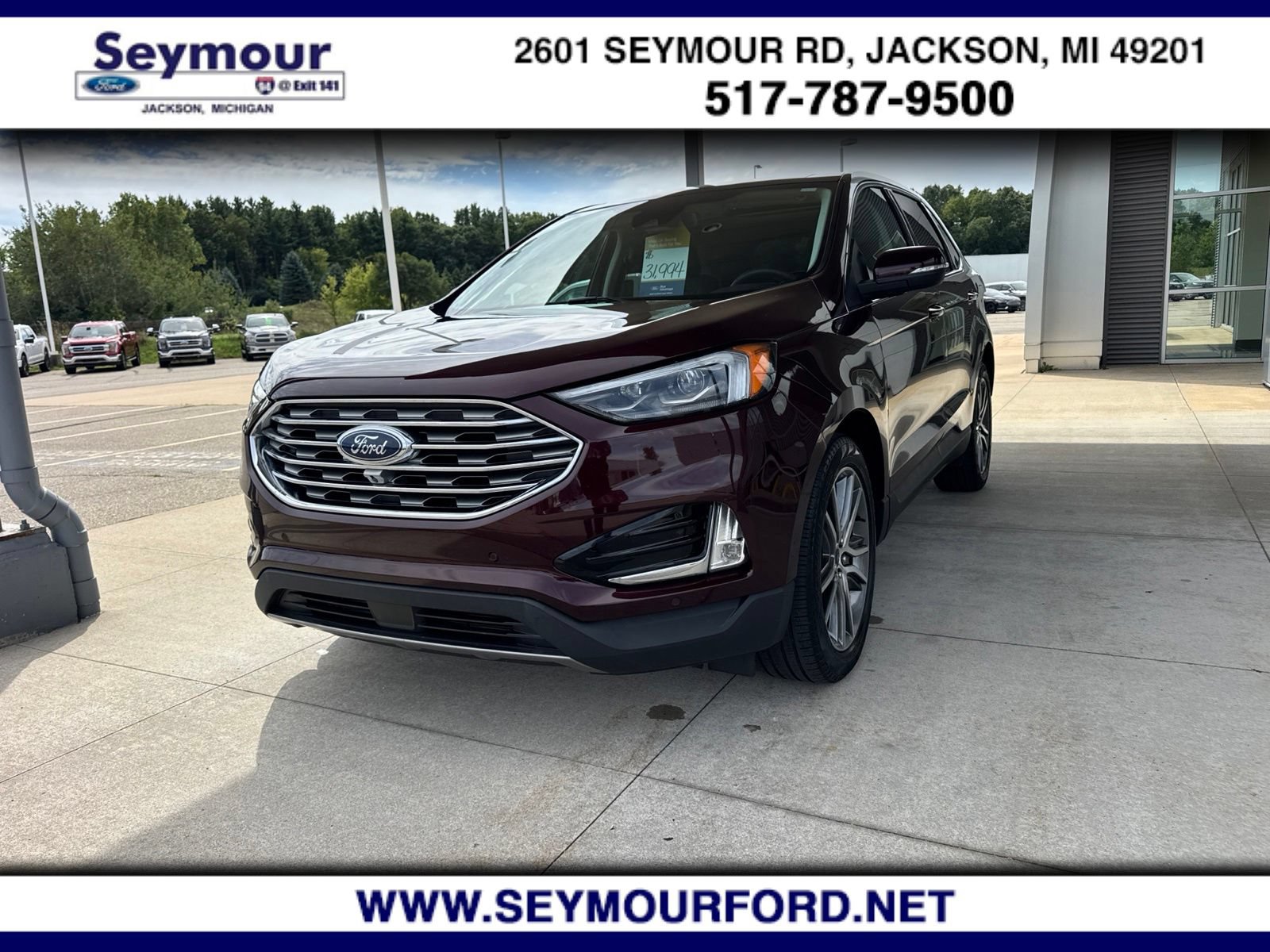 Certified 2024 Ford Edge Titanium w/ Equipment Group 301A