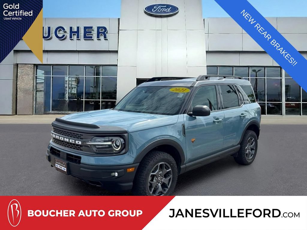 Certified 2021 Ford Bronco Sport Badlands w/ Badlands Package