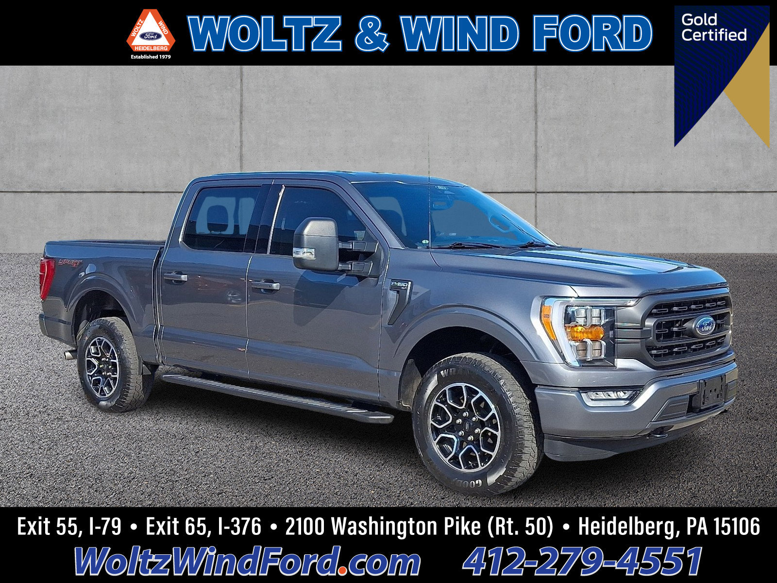 Certified 2022 Ford F150 XLT w/ Equipment Group 302A High