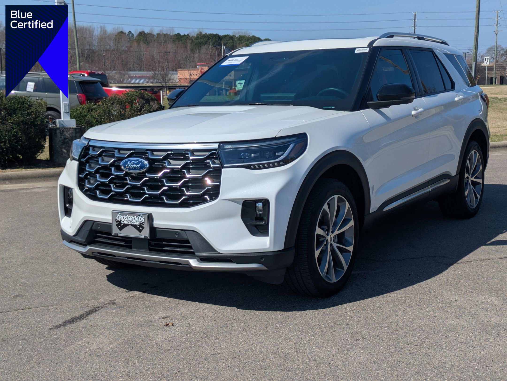 Certified 2025 Ford Explorer Platinum w/ Ultimate Package image 1