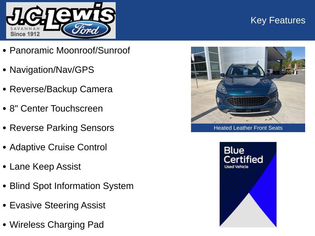 Certified 2020 Ford Escape Titanium AWD/4WD image 34