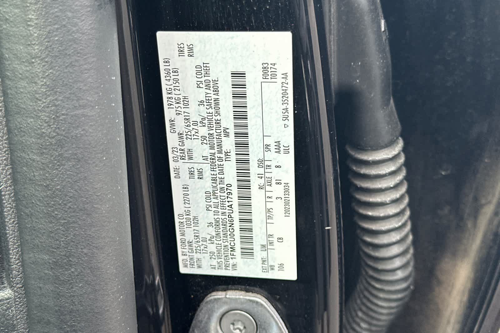 Certified 2023 Ford Escape Active w/ Cold Weather Package FWD image 29