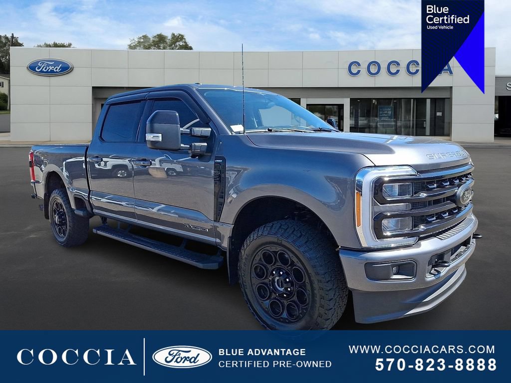 Certified 2023 Ford F250 Lariat w/ Black Appearance Package AWD/4WD image 3