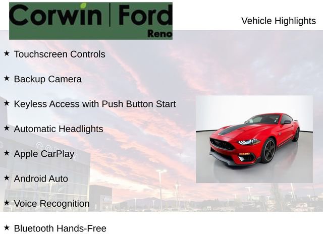 Certified 2021 Ford Mustang Mach 1 w/ Equipment Group 700A image 7