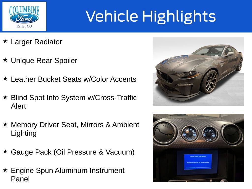 Certified 2020 Ford Mustang GT Premium w/ Performance Package - Level 2 RWD image 16