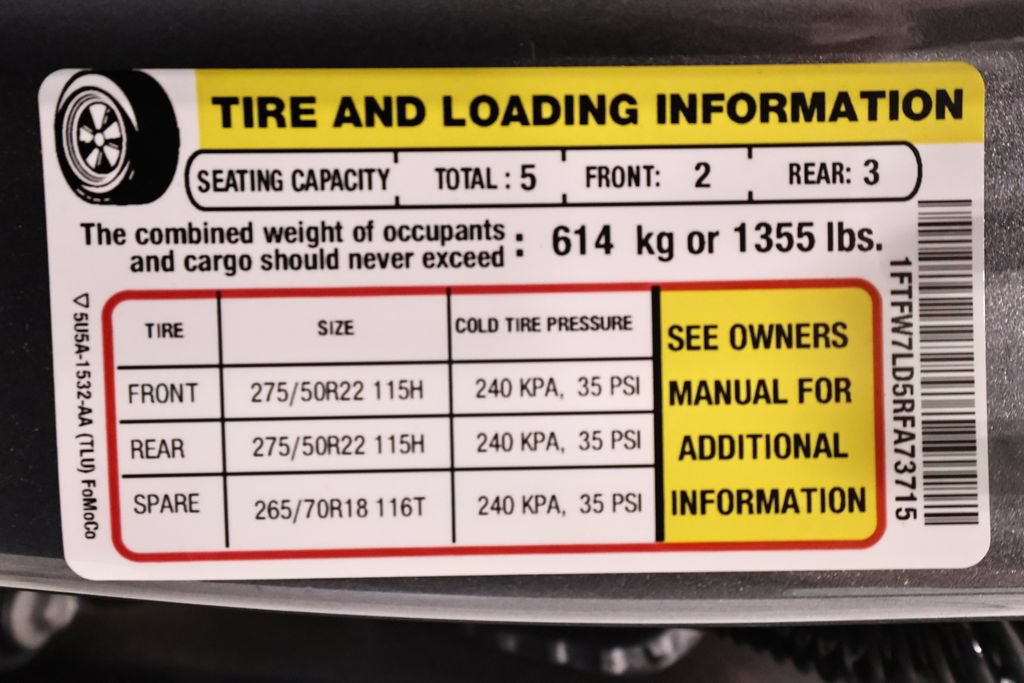 Certified 2024 Ford F150 Platinum w/ Equipment Group 703A Plus AWD/4WD image 54