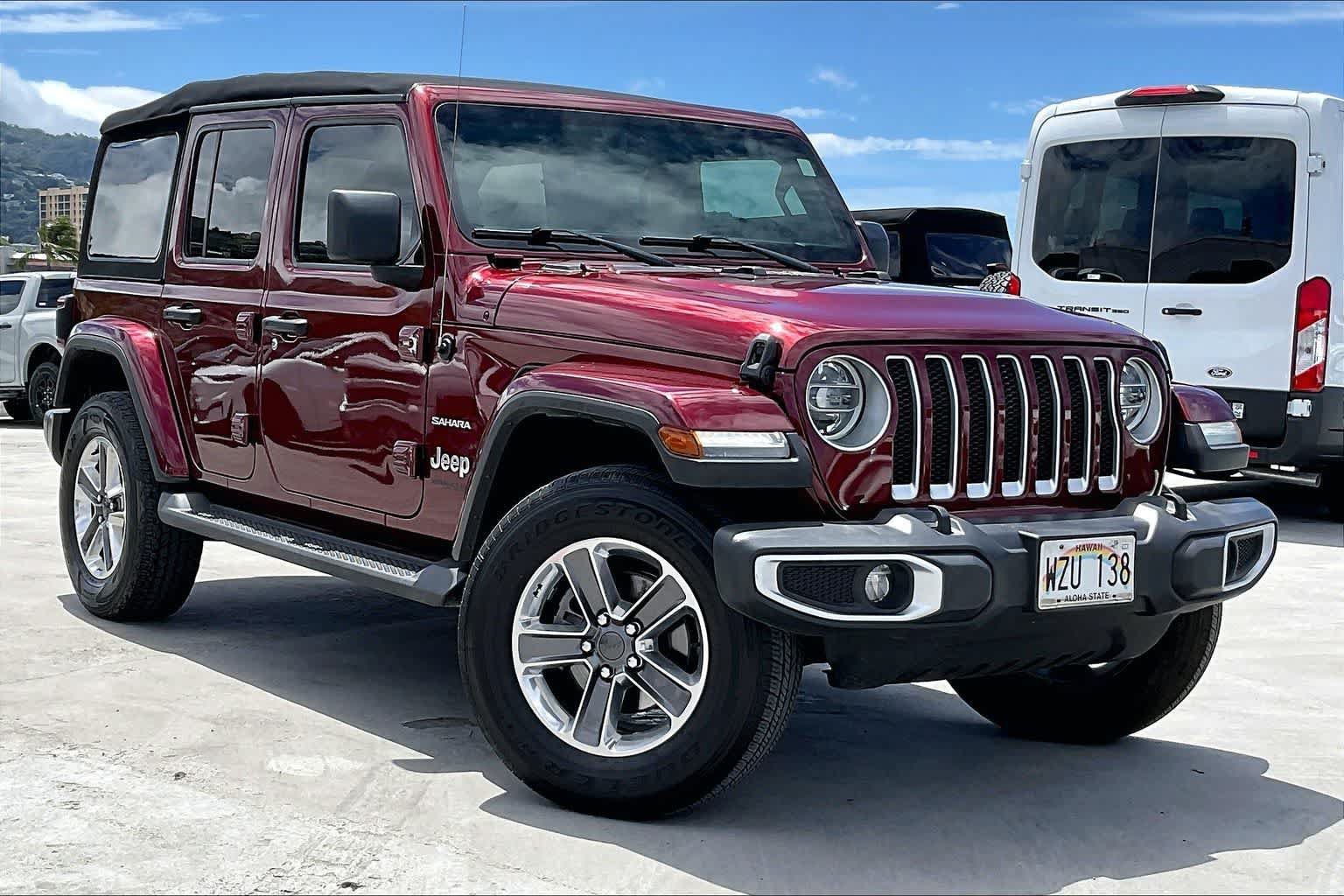 Used 2021 Jeep Wrangler Unlimited Sahara AWD/4WD image 21