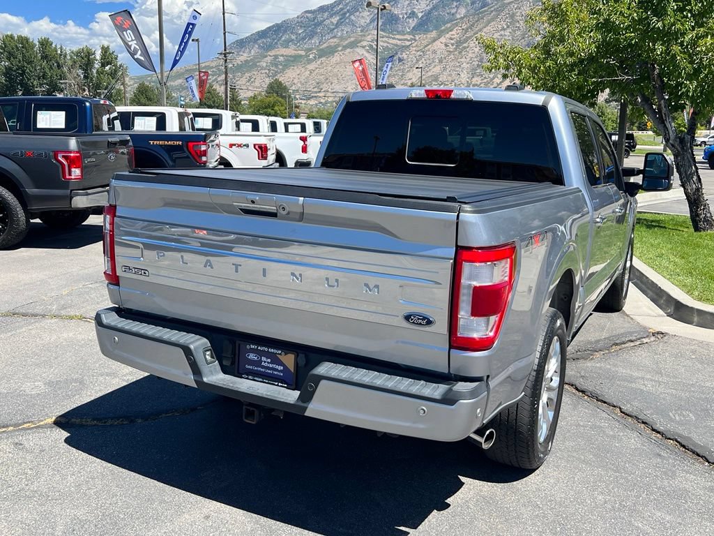 Certified 2023 Ford F150 Platinum w/ Equipment Group 701A High AWD/4WD image 9