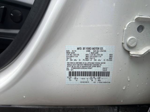 Certified 2024 Ford Explorer XLT w/ Equipment Group 202A AWD/4WD image 14