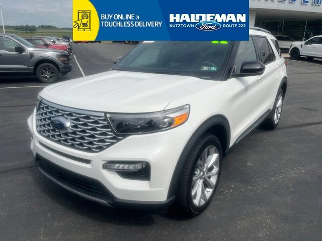 Certified 2022 Ford Explorer Platinum w/ Equipment Group 601A AWD/4WD image 1