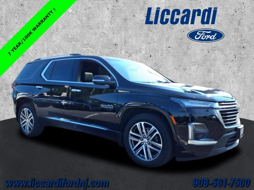 Used 2023 Chevrolet Traverse High Country w/ LPO, Floor Liner Package AWD/4WD image 1
