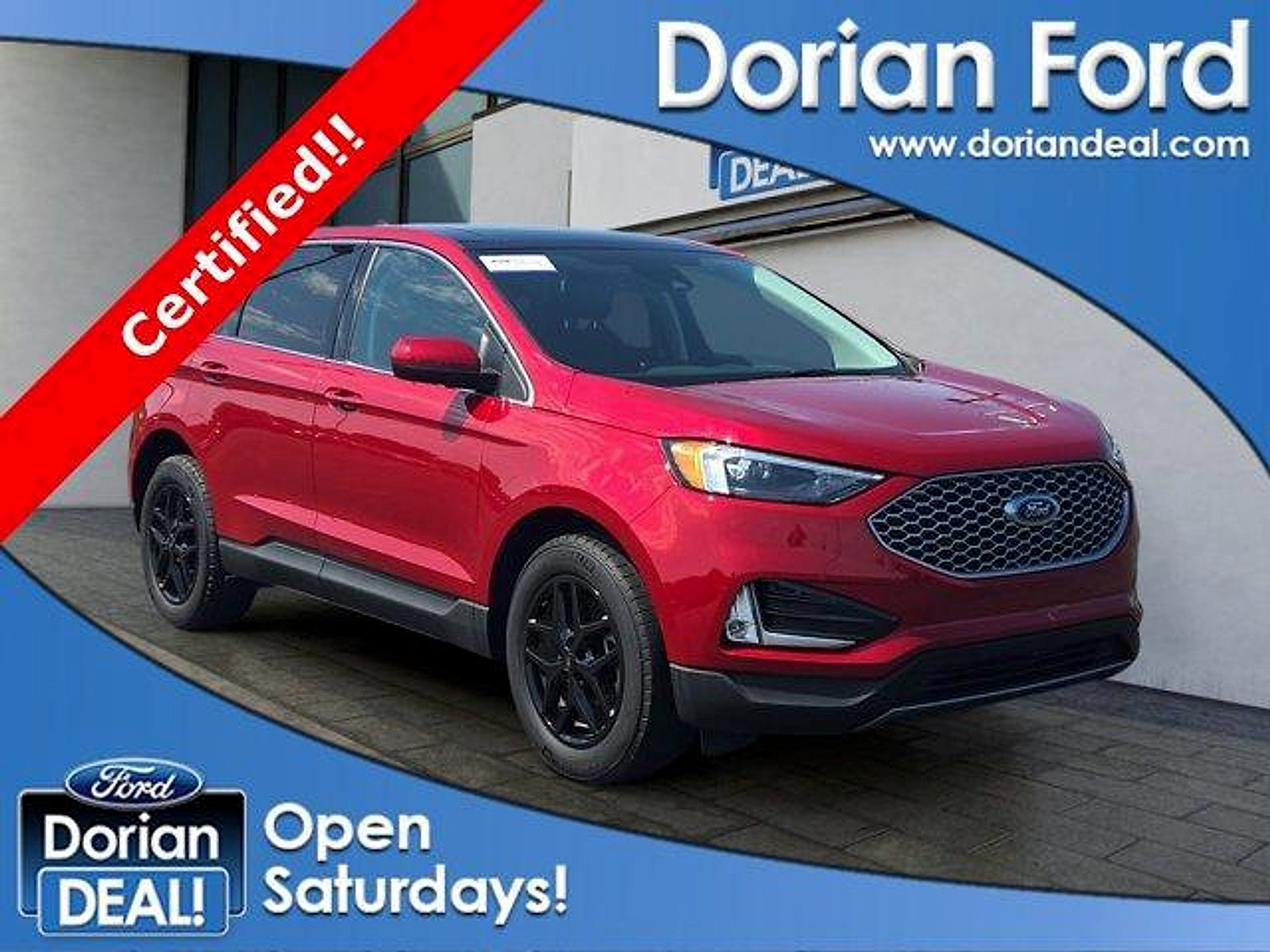 Certified 2023 Ford Edge SEL w/ Convenience Package