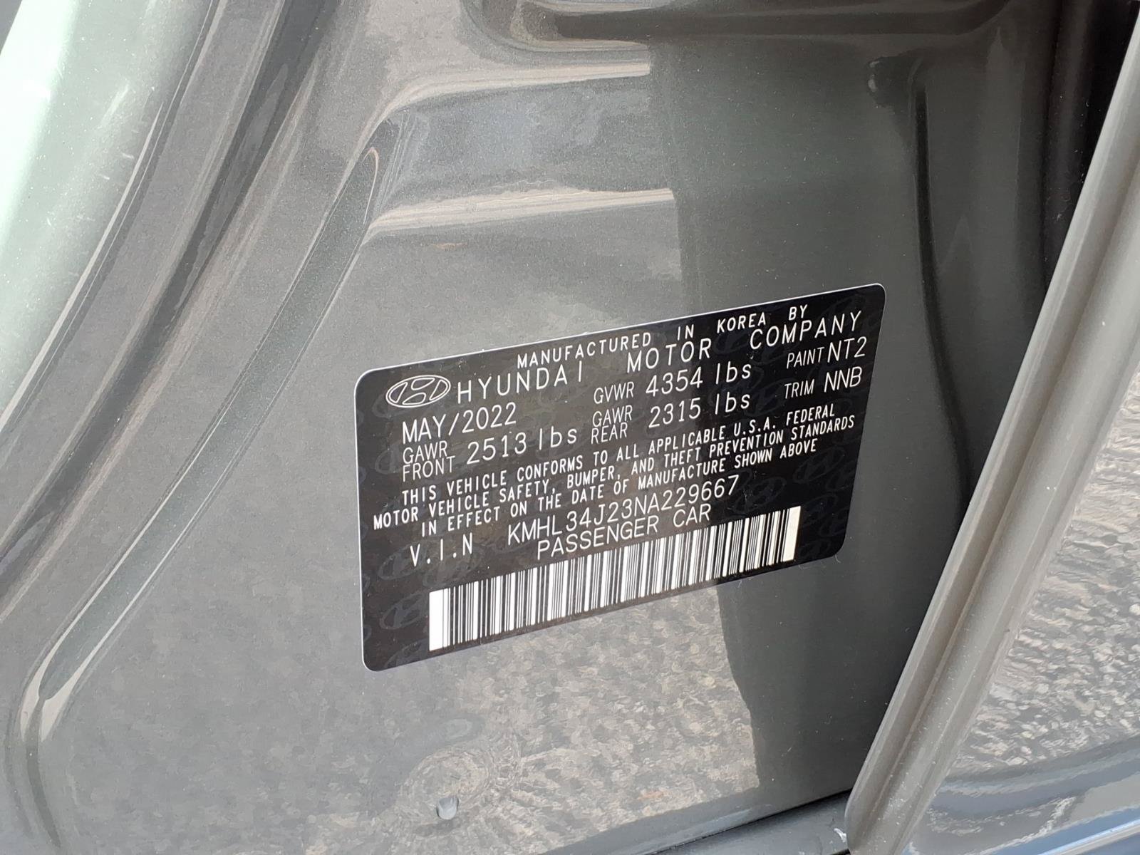 Used 2022 Hyundai Sonata Limited w/ Cargo Package FWD image 33
