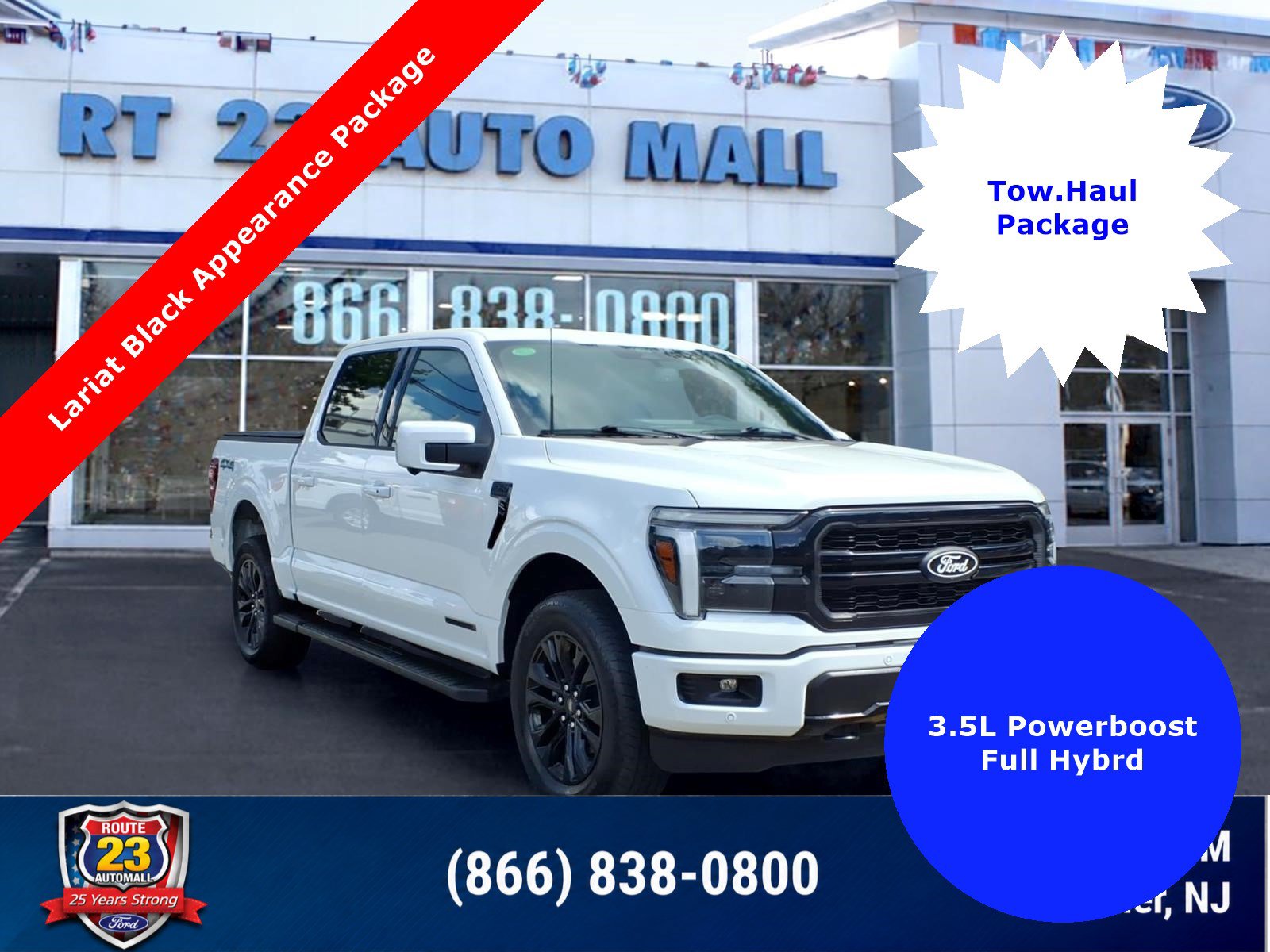 Certified 2025 Ford F150 Lariat w/ Equipment Group 502A High