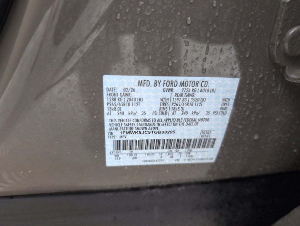 Certified 2026 Ford Explorer Tremor w/ Tremor Ultimate Package AWD/4WD image 44