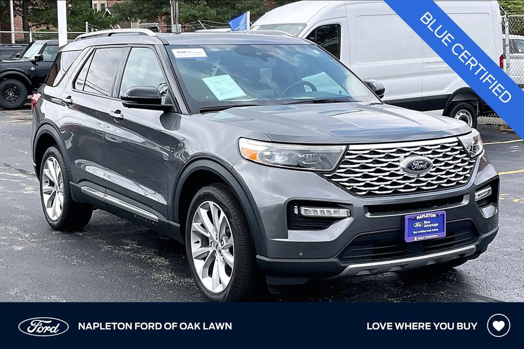 Certified 2022 Ford Explorer Platinum w/ Equipment Group 601A
