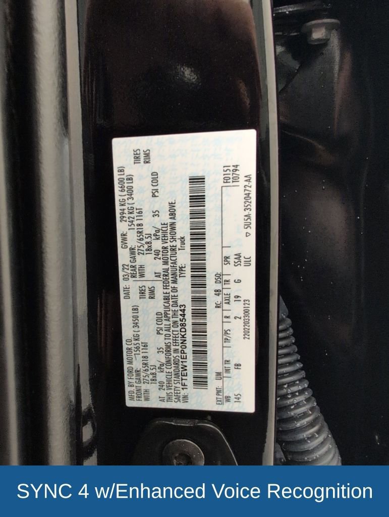 Certified 2022 Ford F150 XLT w/ Equipment Group 302A High image 45