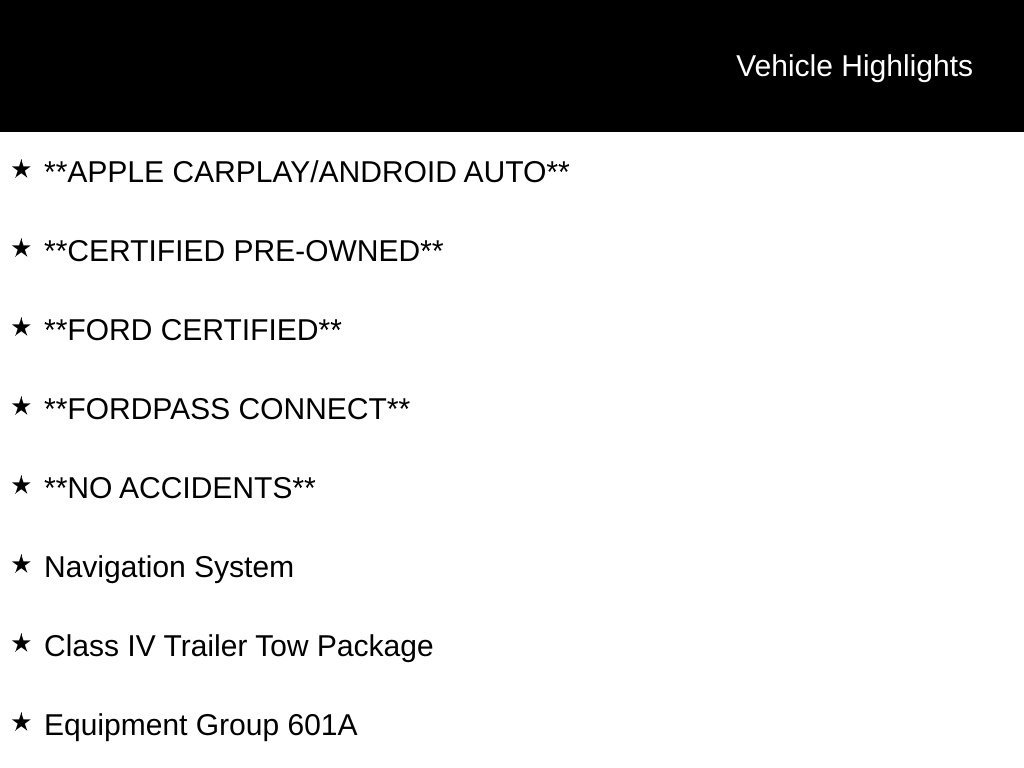 Certified 2024 Ford Explorer Platinum w/ Technology Package AWD/4WD image 10