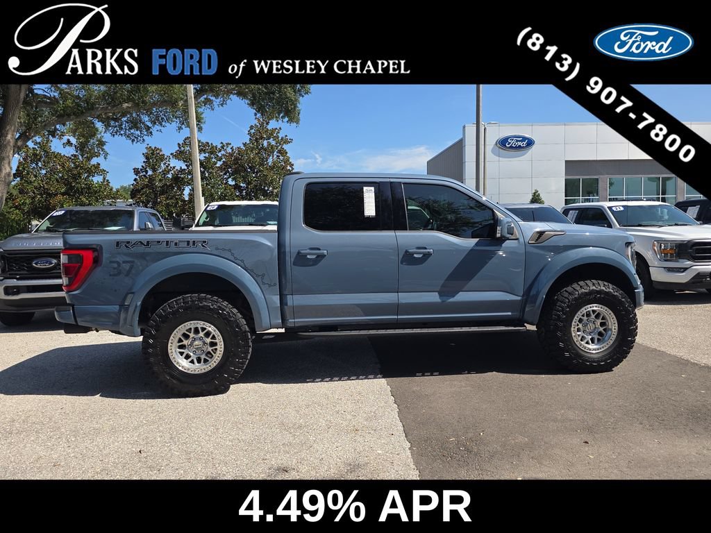 Certified 2023 Ford F150 Raptor w/ Raptor 37 Performance Package AWD/4WD image 4