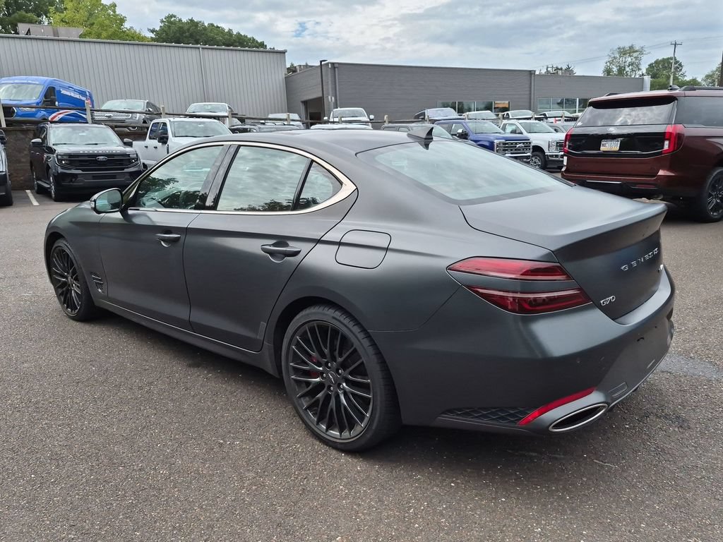 Used 2022 Genesis G70 3.3T Launch Edition AWD/4WD image 6
