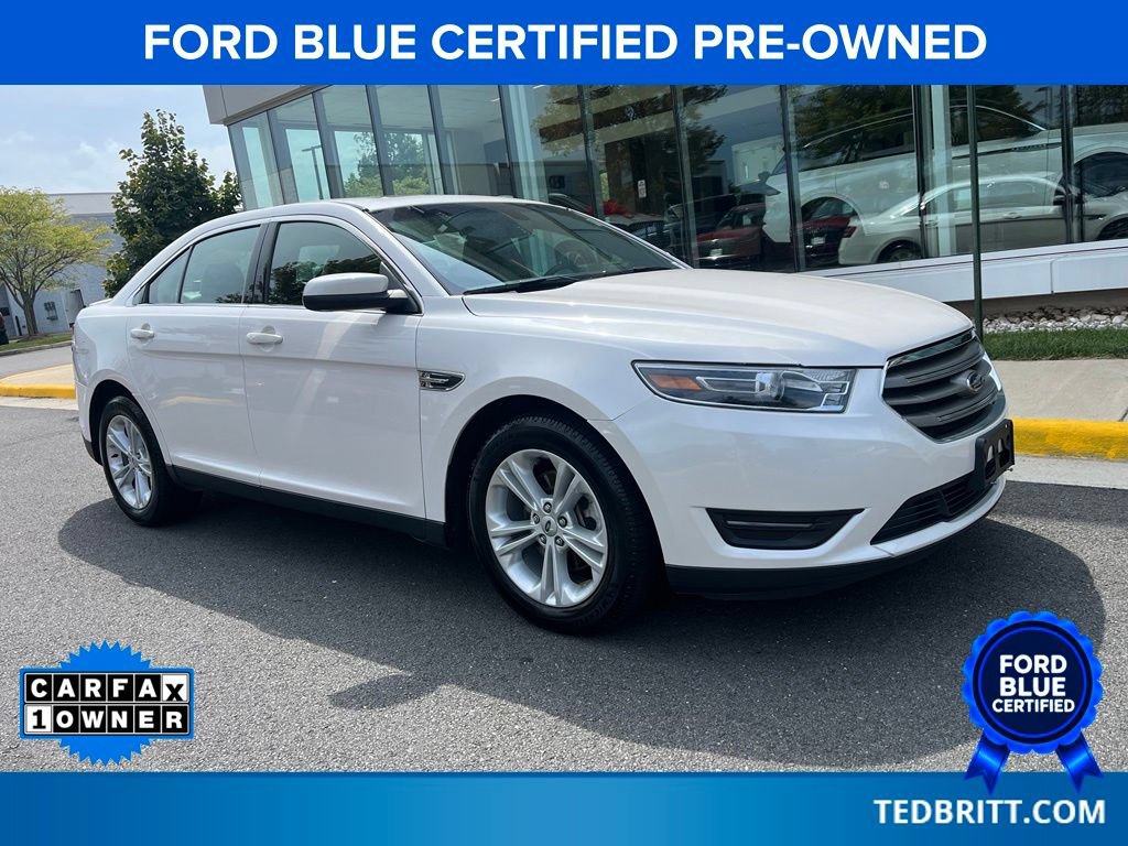 Certified 2017 Ford Taurus SEL w/ Equipment Group 201A