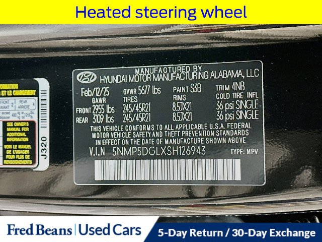 Used 2025 Hyundai Santa Fe Calligraphy AWD/4WD image 42