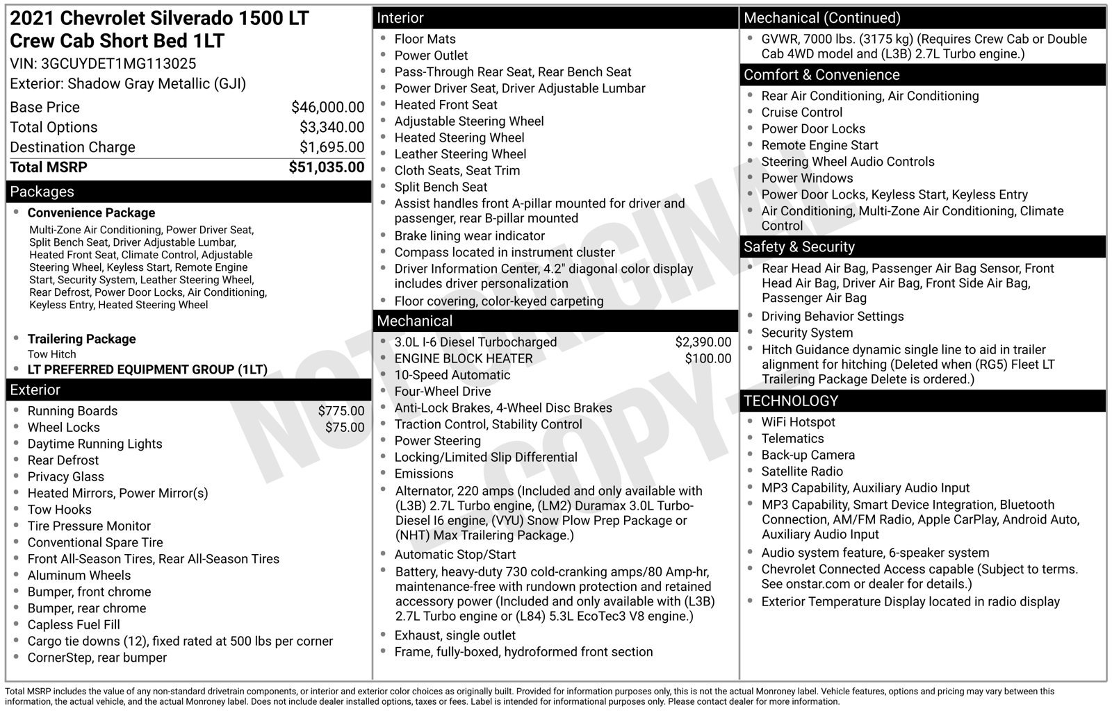 Used 2021 Chevrolet Silverado 1500 LT AWD/4WD image 32