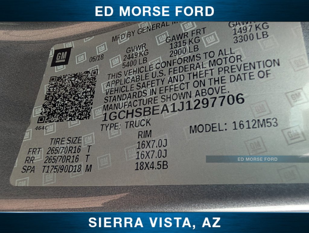 Used 2018 Chevrolet Colorado W/T RWD image 24