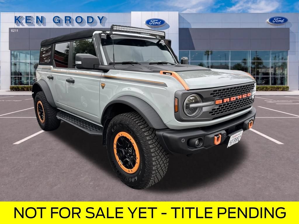 Certified 2023 Ford Bronco Badlands w/ Sasquatch Package