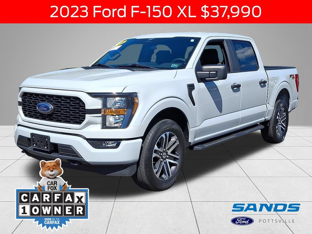 Certified 2023 Ford F150 XL w/ STX Appearance Package AWD/4WD 360° Tour