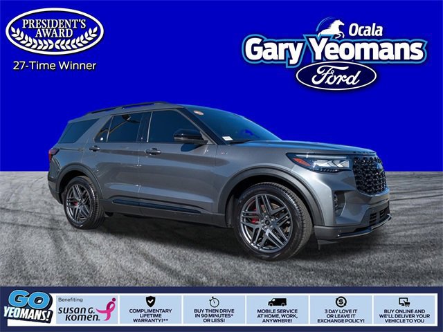 Certified 2025 Ford Explorer ST-Line w/ Premium Package image 7