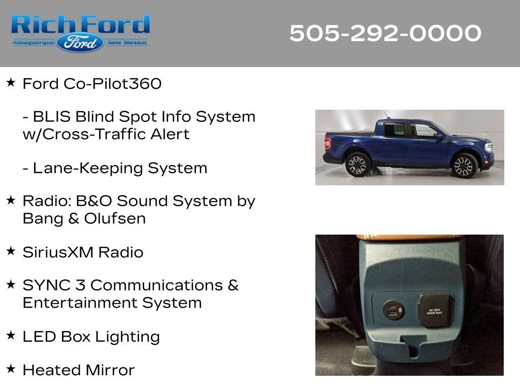 Certified 2023 Ford Maverick Lariat w/ Lariat Luxury Package image 25