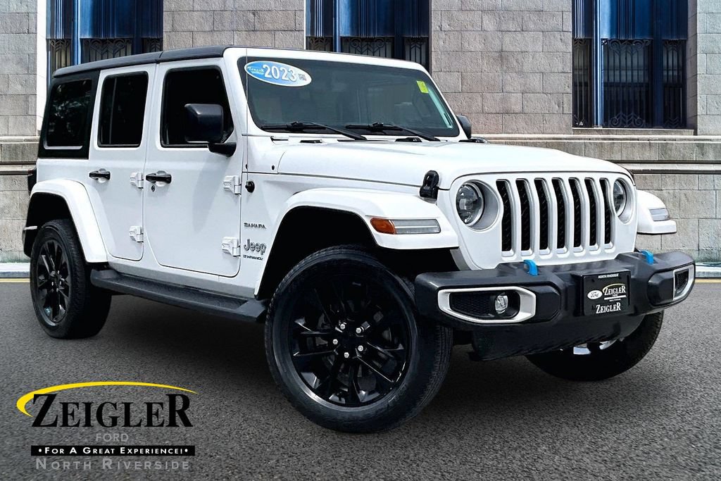 Used 2023 Jeep Wrangler Unlimited Sahara AWD/4WD image 1