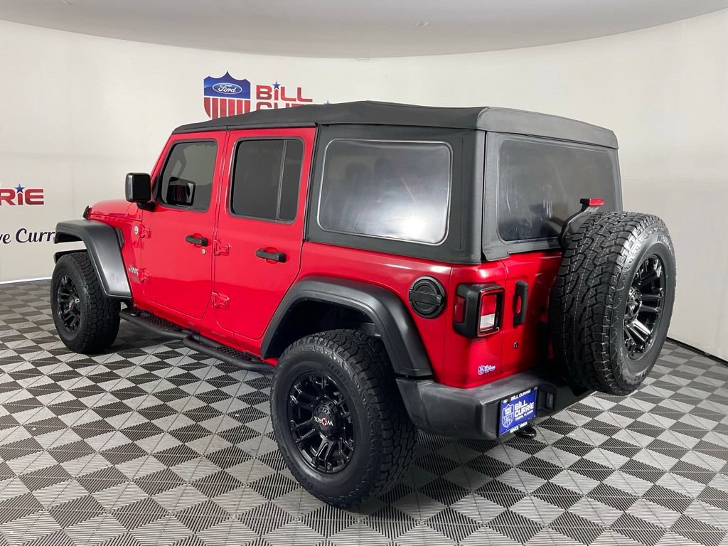 Used 2018 Jeep Wrangler Unlimited Sport S AWD/4WD image 5